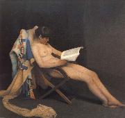 Theodore Roussel The Reading Girl Spain oil painting artist